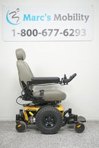 Quantum Q6 Edge Power Wheelchair Large Knobby Tires & 7" Seat Lift - 5649