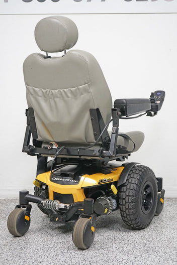 Quantum Q6 Edge Power Wheelchair Large Knobby Tires & 7" Seat Lift - 5649