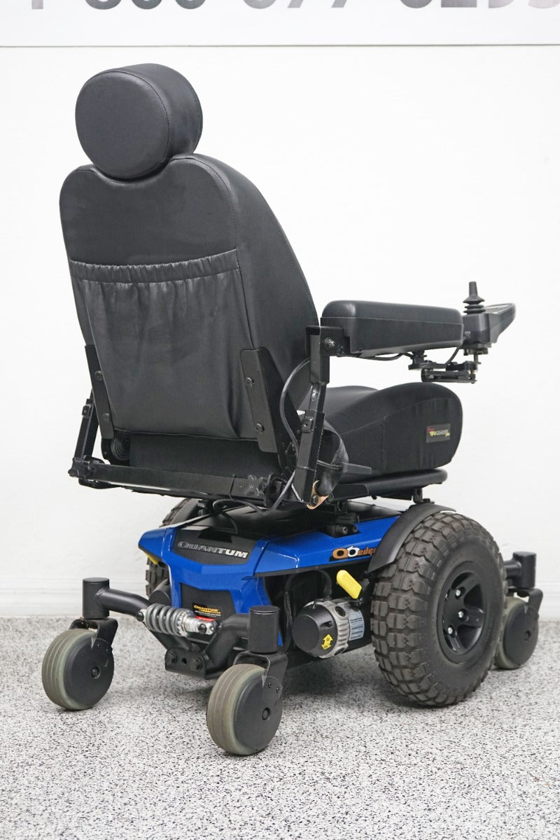 Quantum Q6 Edge Power Wheelchair w Large Knobby Tires - 5809