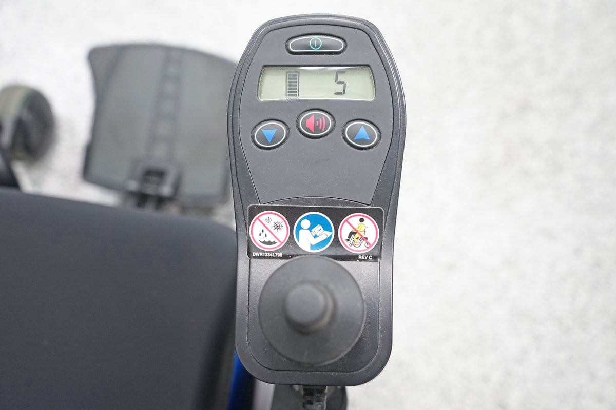 Quantum Q6 Edge Power Wheelchair w Large Knobby Tires - 5809