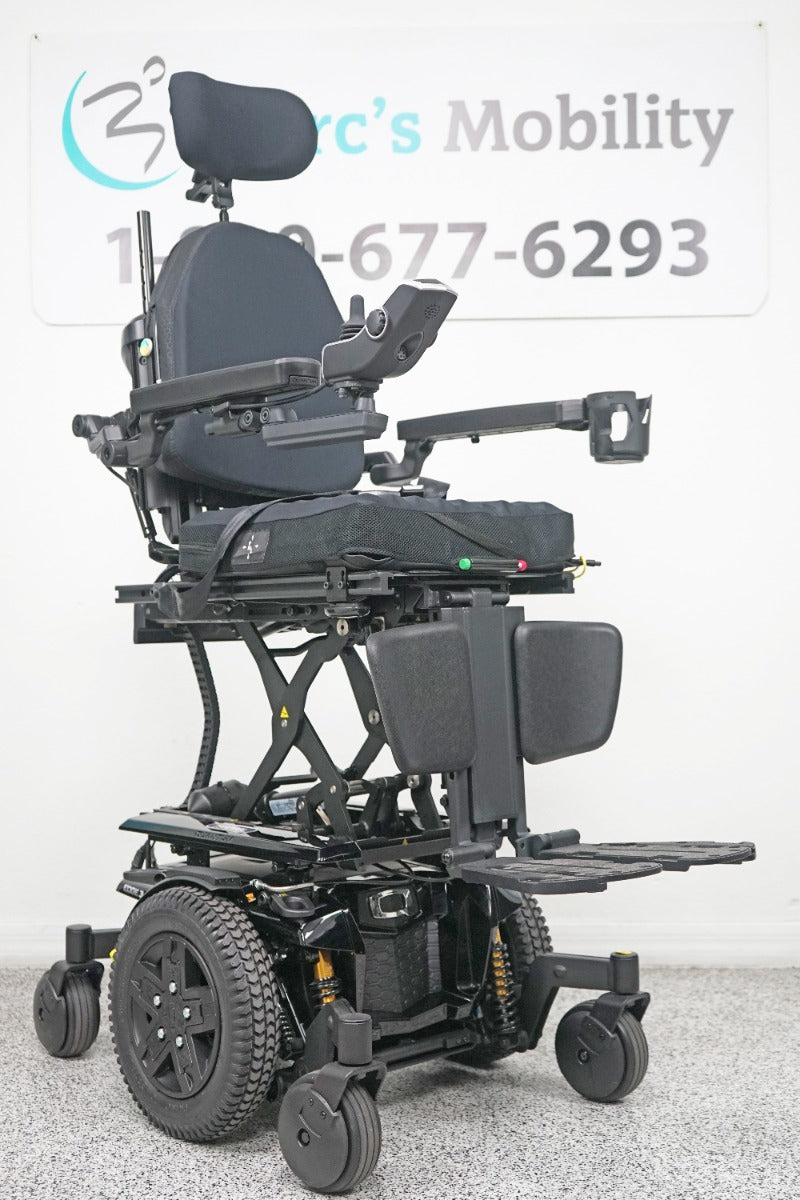 Quantum Edge 3 Power Wheelchair 12" iLevel Seat Lift, Tilt, Recline & Legs - 7591