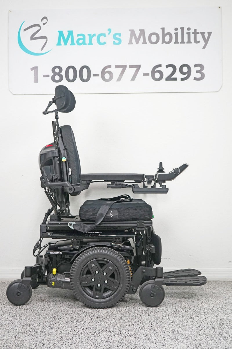 Quantum Edge 3 Power Wheelchair 12" iLevel Seat Lift, Tilt, Recline & Legs - 7591