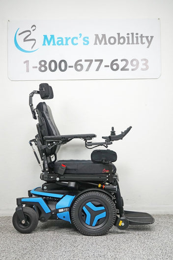 Permobil F3 Power Wheelchair 12" Seat Lift, Tilt, Recline, Legs & Anterior Tilt - 5813