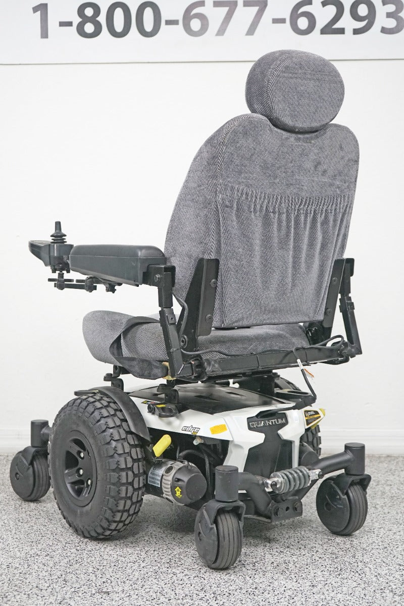 Quantum Q6 Edge Power Wheelchair Large Knobby Tires - 7741