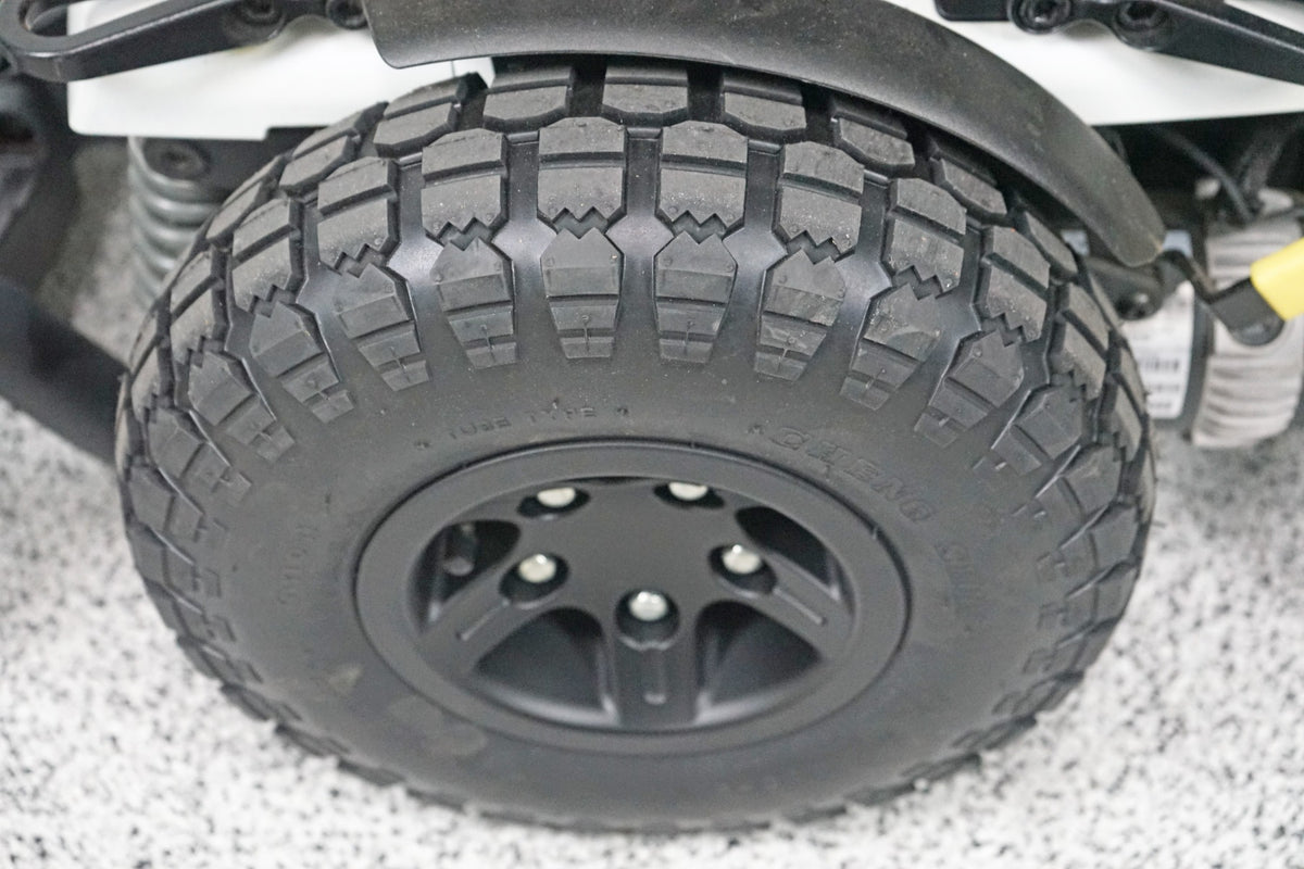 Quantum Q6 Edge Power Wheelchair Large Knobby Tires - 7741