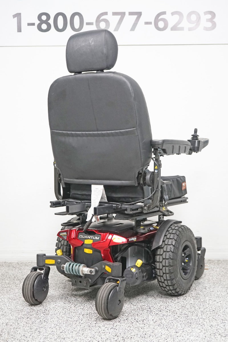Quantum Q6 Edge 2.0 Power Wheelchair w Large Knobby Tires - 5761
