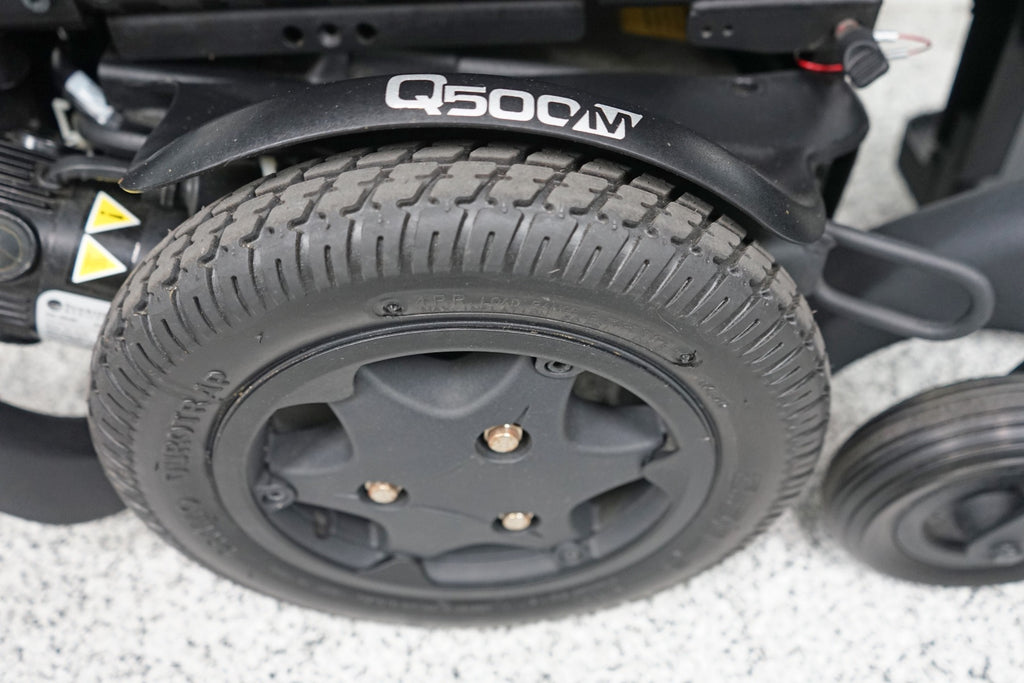 Quickie Q500 M Power Wheelchair 12" Seat Lift - 5892