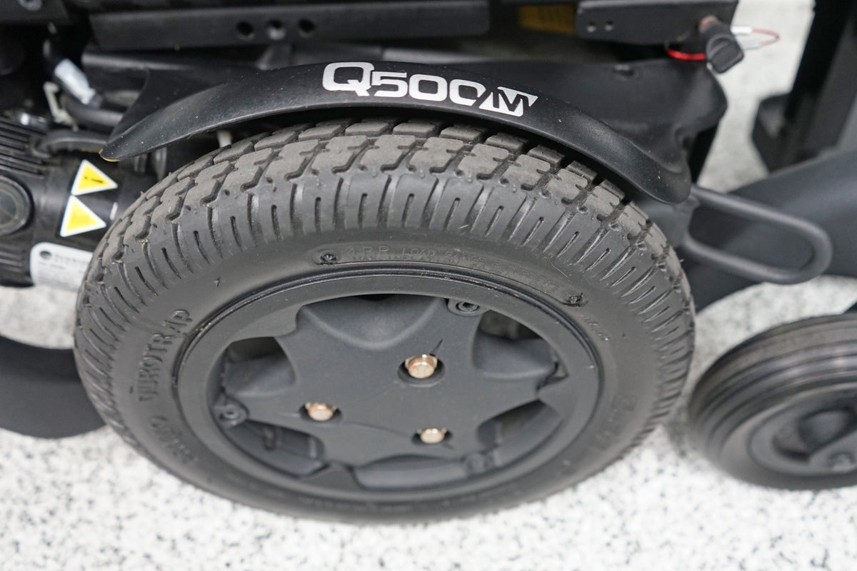 Quickie Q500 M Power Wheelchair 12" Seat Lift - 5892