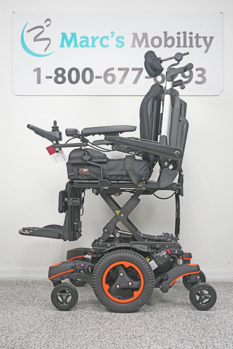 Quickie Q700 M Power Wheelchair Seat Lift, Tilt, Recline & Legs - 7767