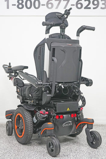 Quickie Q700 M Power Wheelchair Seat Lift, Tilt, Recline & Legs - 7767