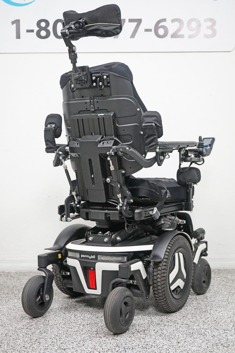 Permobil M3 Power Wheelchair 12" Seat Lift, Tilt, Recline, Legs & Anterior Tilt - 5963