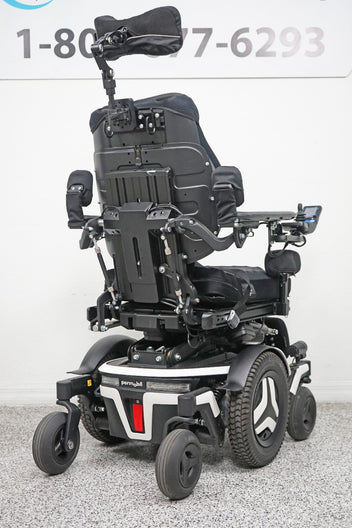 Permobil M3 Power Wheelchair 12" Seat Lift, Tilt, Recline, Legs & Anterior Tilt - 5963