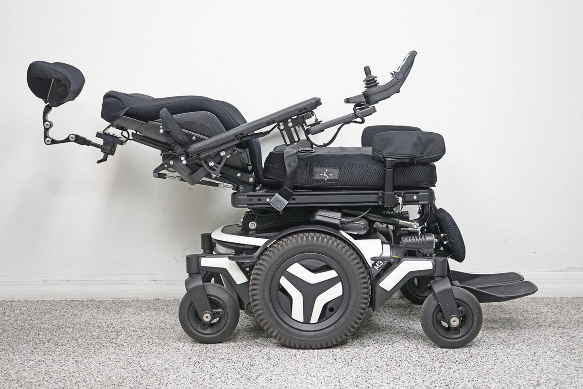 Permobil M3 Power Wheelchair 12" Seat Lift, Tilt, Recline, Legs & Anterior Tilt - 5963