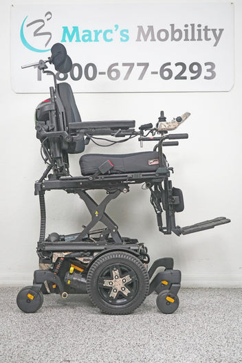 Quantum Edge 3 Stretto Power Wheelchair 12" iLevel Seat Lift, Tilt, Recline & Legs - 7786