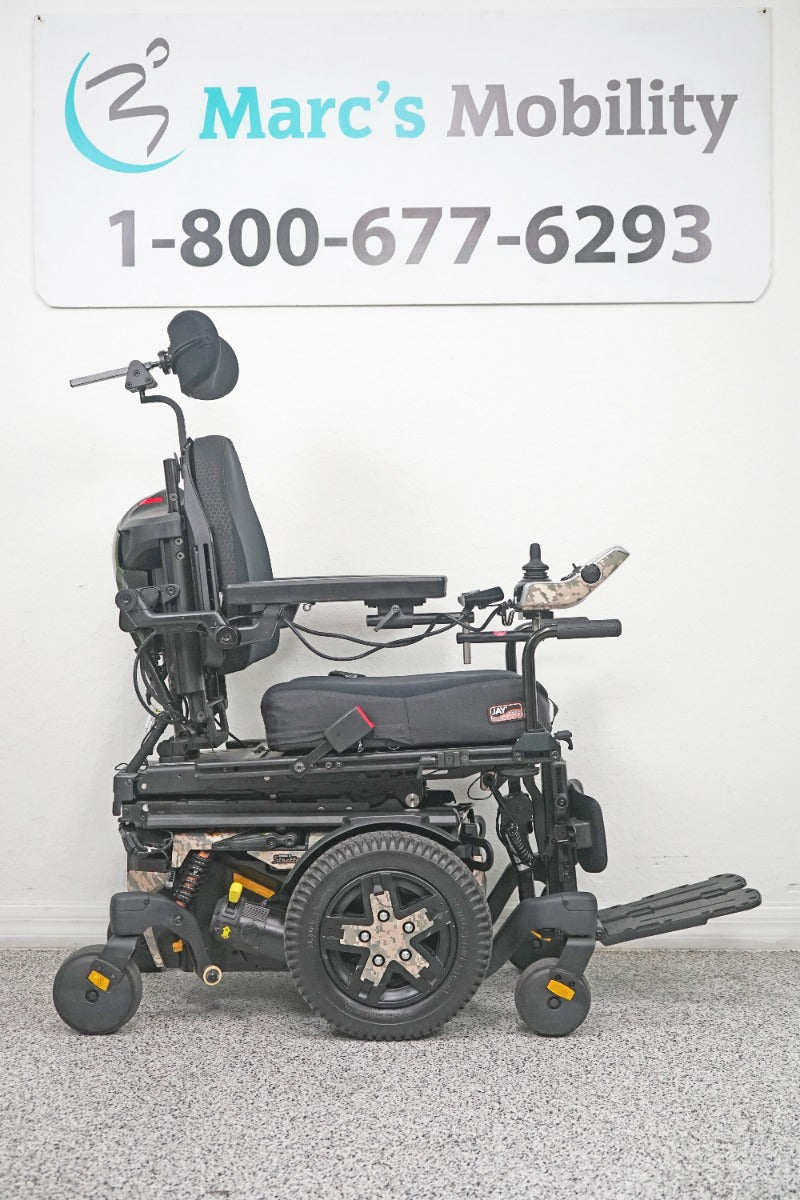Quantum Edge 3 Stretto Power Wheelchair 12" iLevel Seat Lift, Tilt, Recline & Legs - 7786