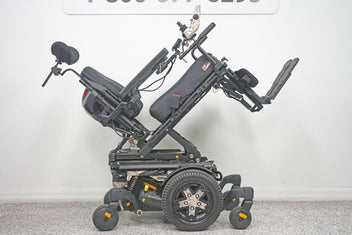 Quantum Edge 3 Stretto Power Wheelchair 12" iLevel Seat Lift, Tilt, Recline & Legs - 7786