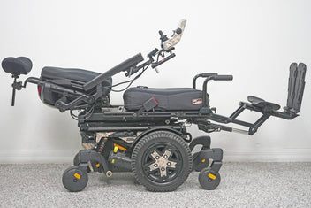 Quantum Edge 3 Stretto Power Wheelchair 12" iLevel Seat Lift, Tilt, Recline & Legs - 7786