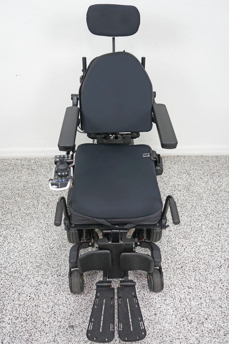 Quantum Edge 3 Stretto Power Wheelchair 12" iLevel Seat Lift, Tilt, Recline & Legs - 7786