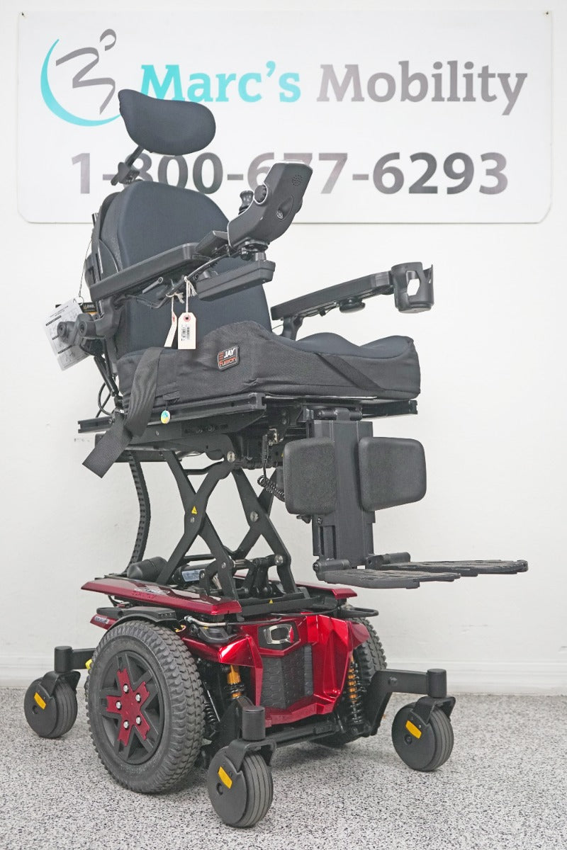 Quantum Edge 3 Power Wheelchair 12" iLevel Seat Lift, Tilt, Recline & Legs - 7842