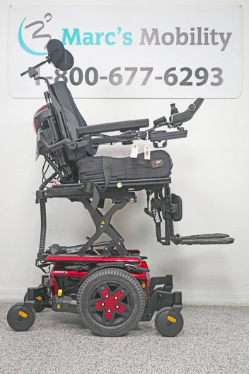 Quantum Edge 3 Power Wheelchair 12" iLevel Seat Lift, Tilt, Recline & Legs - 7842