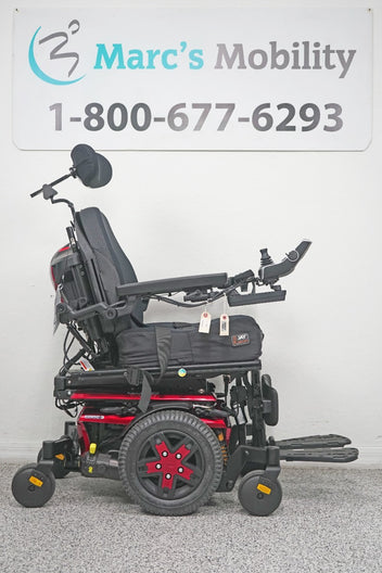 Quantum Edge 3 Power Wheelchair 12" iLevel Seat Lift, Tilt, Recline & Legs - 7842