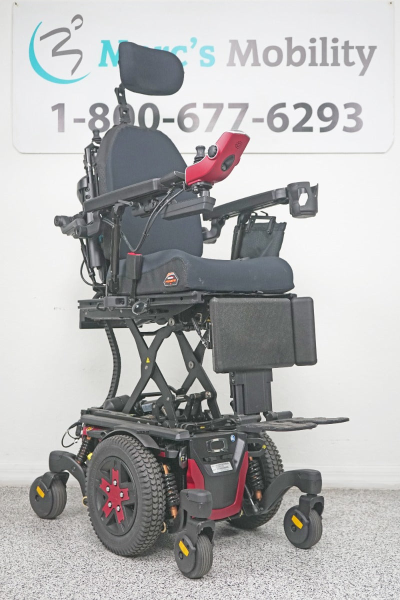Quantum Edge 3 Stretto Power Wheelchair 12" iLevel Seat Lift, Tilt, Recline & Legs - 7862