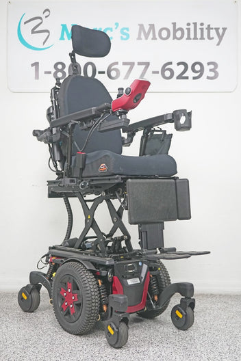 Quantum Edge 3 Stretto Power Wheelchair 12" iLevel Seat Lift, Tilt, Recline & Legs - 7862