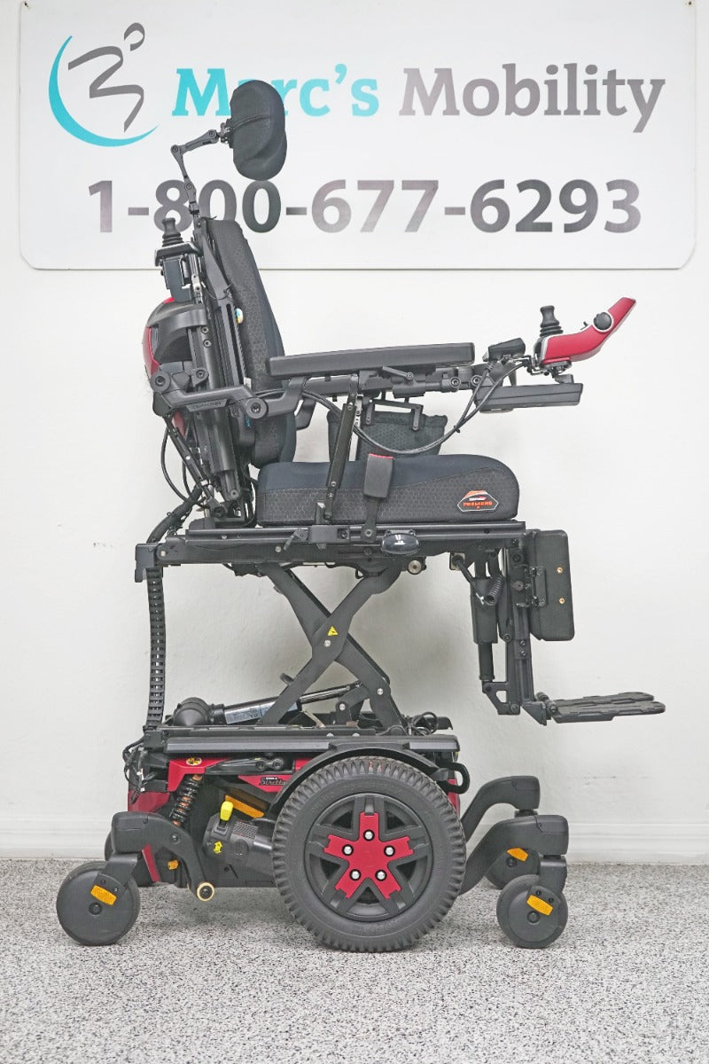 Quantum Edge 3 Stretto Power Wheelchair 12" iLevel Seat Lift, Tilt, Recline & Legs - 7862