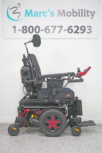 Quantum Edge 3 Stretto Power Wheelchair 12" iLevel Seat Lift, Tilt, Recline & Legs - 7862