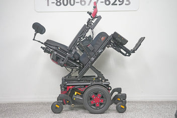 Quantum Edge 3 Stretto Power Wheelchair 12" iLevel Seat Lift, Tilt, Recline & Legs - 7862