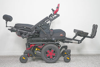 Quantum Edge 3 Stretto Power Wheelchair 12" iLevel Seat Lift, Tilt, Recline & Legs - 7862