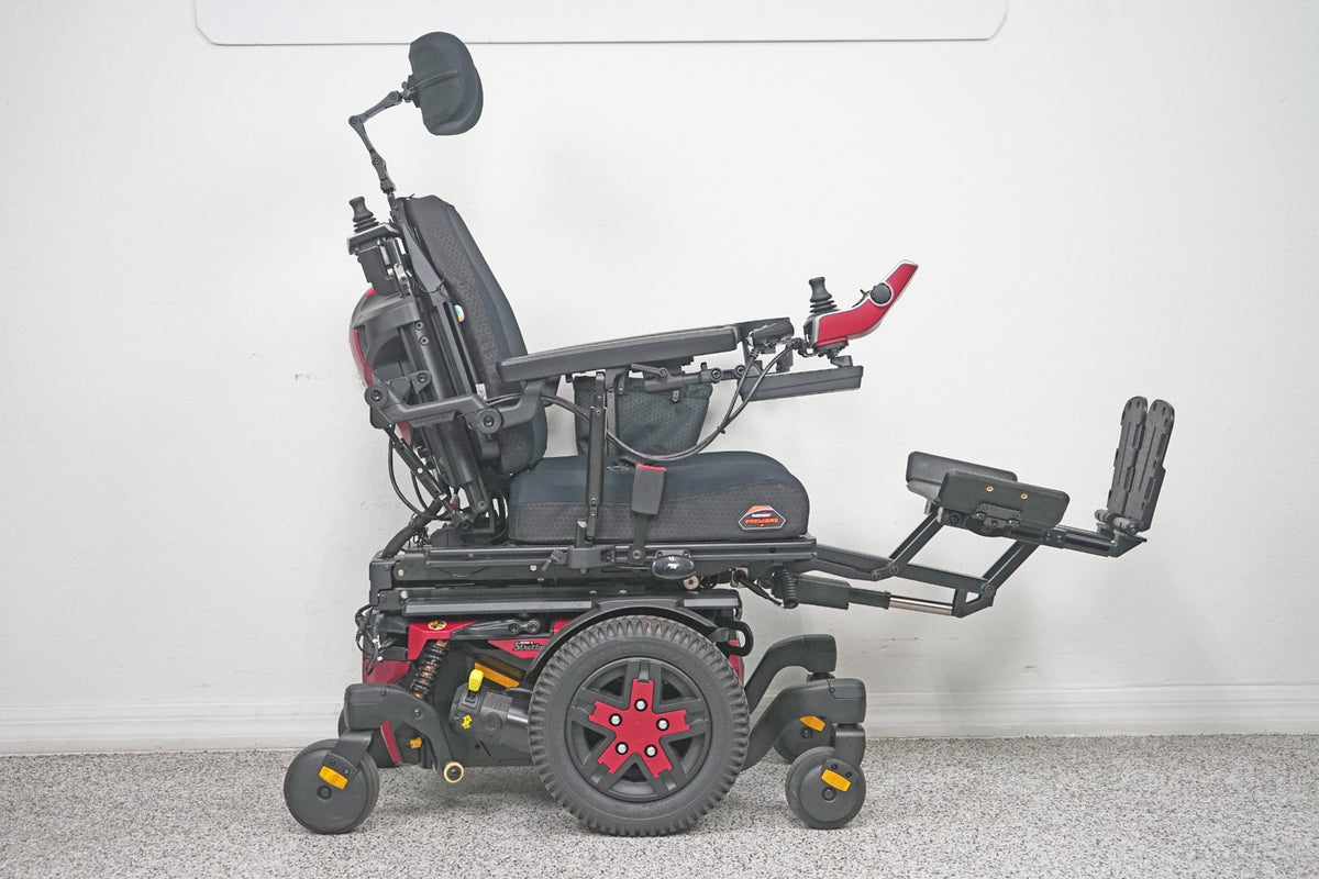 Quantum Edge 3 Stretto Power Wheelchair 12" iLevel Seat Lift, Tilt, Recline & Legs - 7862
