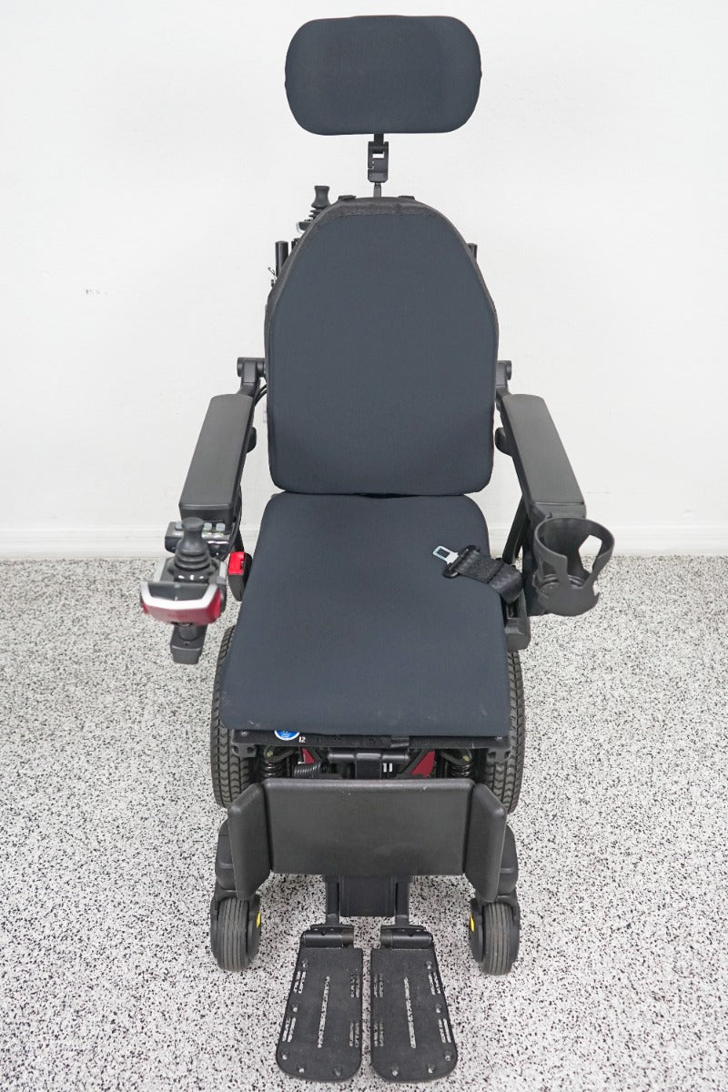 Quantum Edge 3 Stretto Power Wheelchair 12" iLevel Seat Lift, Tilt, Recline & Legs - 7862