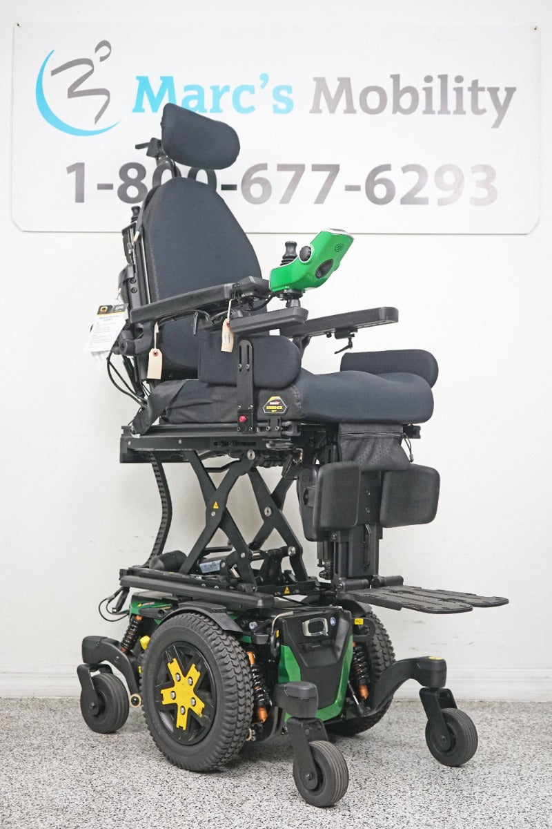 Quantum Edge 3 Stretto Power Wheelchair 12" iLevel Seat Lift, Tilt, Recline & Legs - 6035