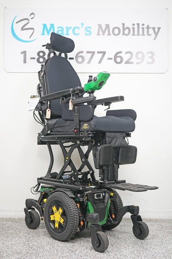 Quantum Edge 3 Stretto Power Wheelchair 12" iLevel Seat Lift, Tilt, Recline & Legs - 6035