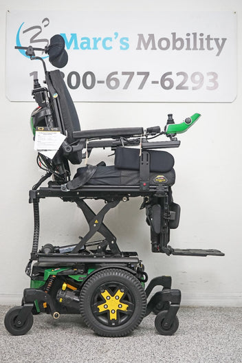 Quantum Edge 3 Stretto Power Wheelchair 12" iLevel Seat Lift, Tilt, Recline & Legs - 6035