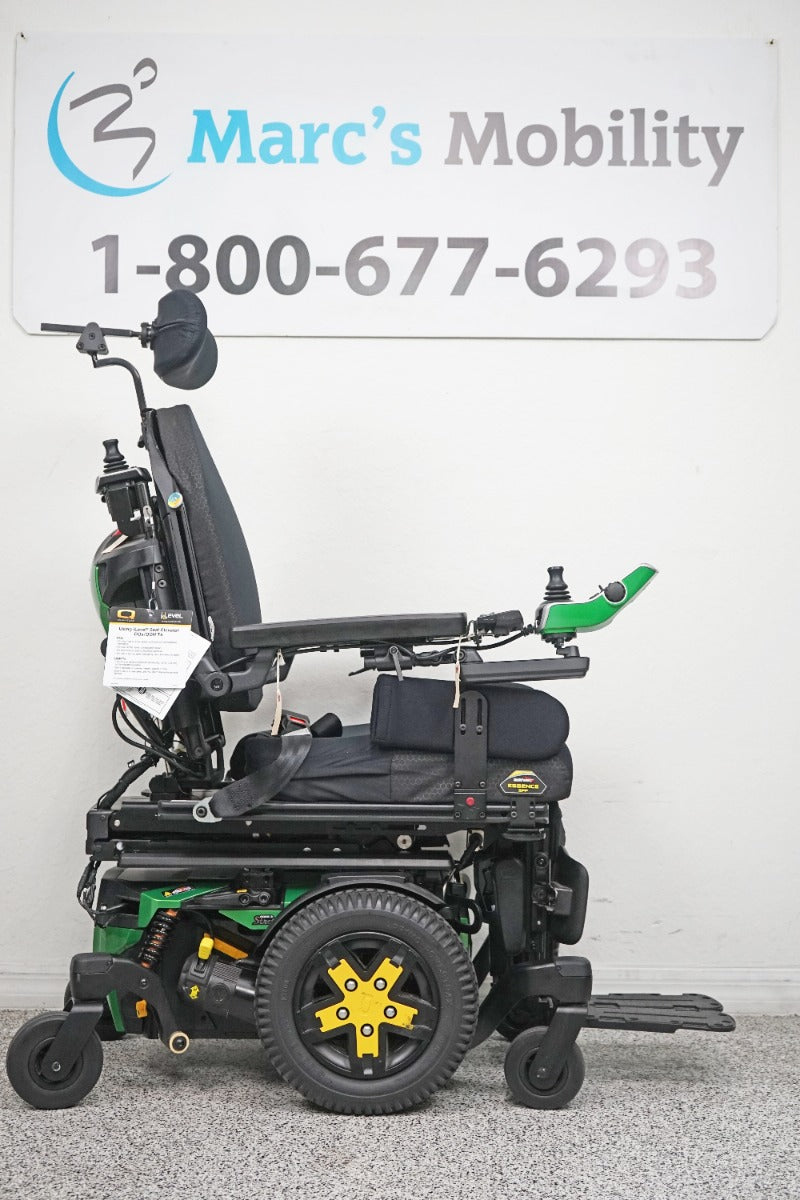Quantum Edge 3 Stretto Power Wheelchair 12" iLevel Seat Lift, Tilt, Recline & Legs - 6035