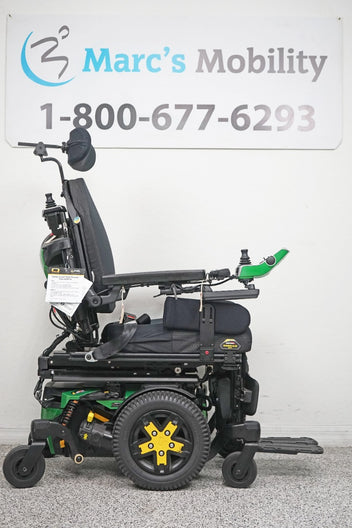 Quantum Edge 3 Stretto Power Wheelchair 12" iLevel Seat Lift, Tilt, Recline & Legs - 6035