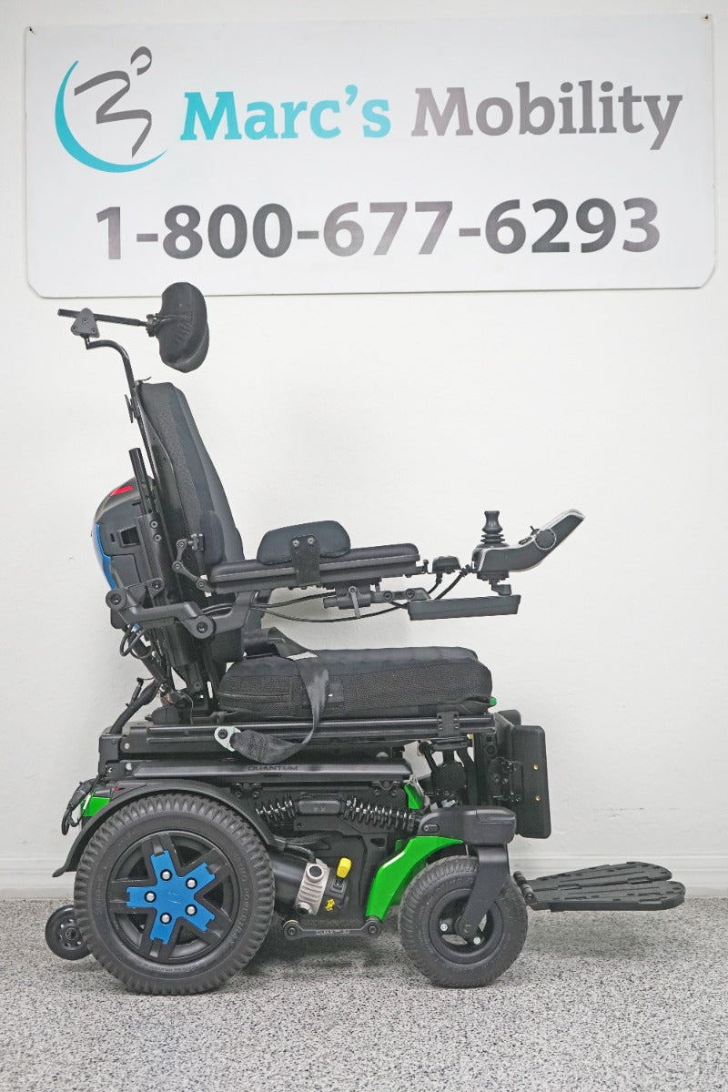Quantum R-Trak Power Wheelchair Seat Lift, Tilt, Recline & Legs - 7813