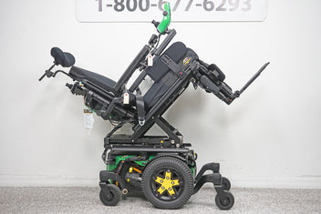 Quantum Edge 3 Stretto Power Wheelchair 12" iLevel Seat Lift, Tilt, Recline & Legs - 6035
