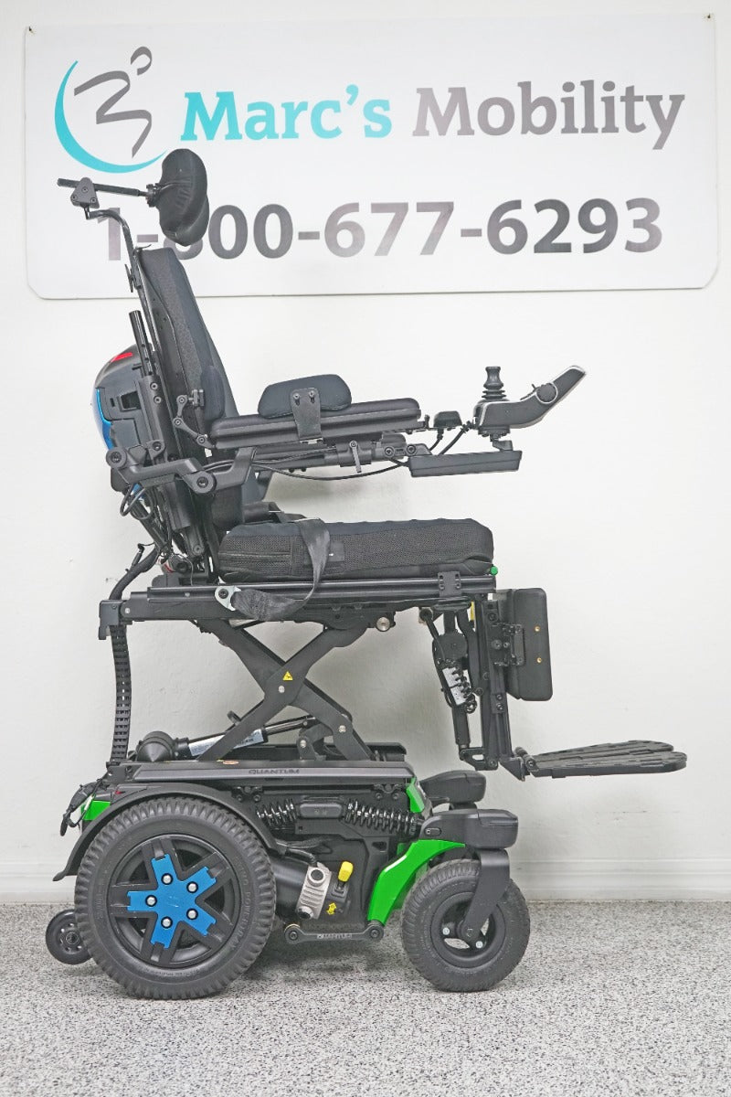 Quantum R-Trak Power Wheelchair Seat Lift, Tilt, Recline & Legs - 7813