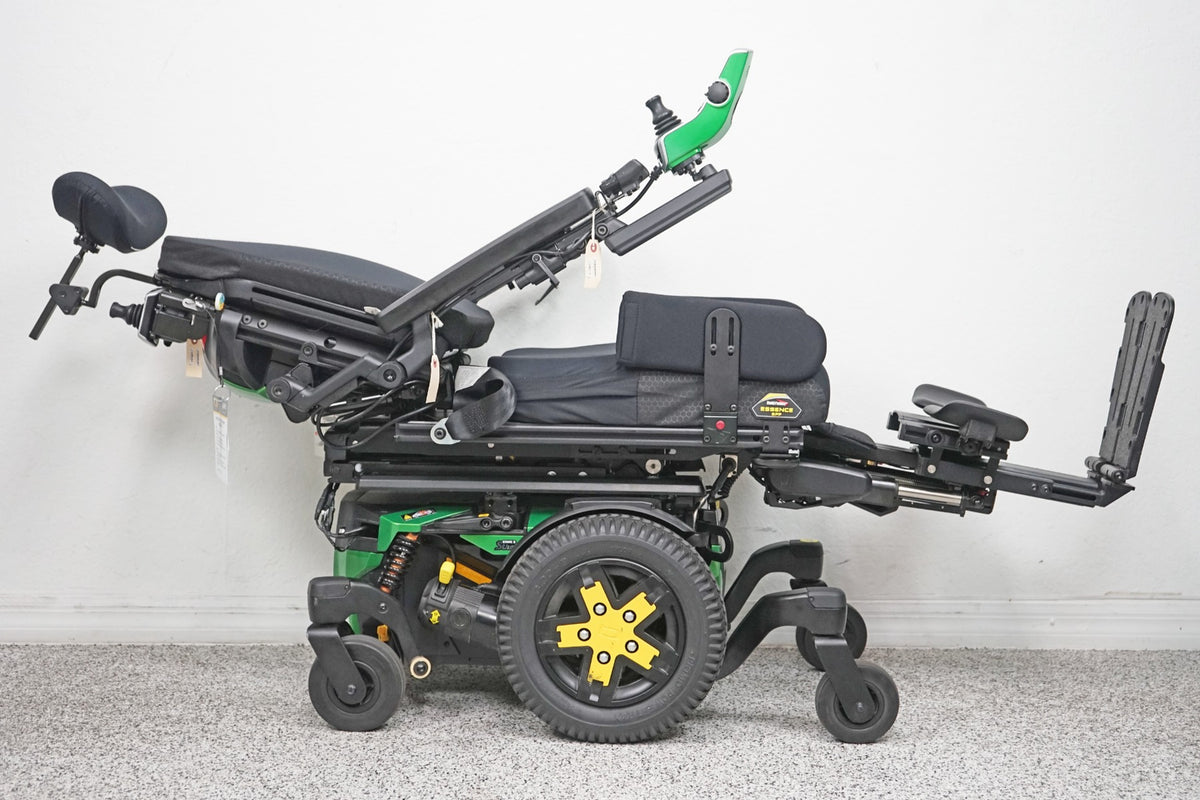 Quantum Edge 3 Stretto Power Wheelchair 12" iLevel Seat Lift, Tilt, Recline & Legs - 6035