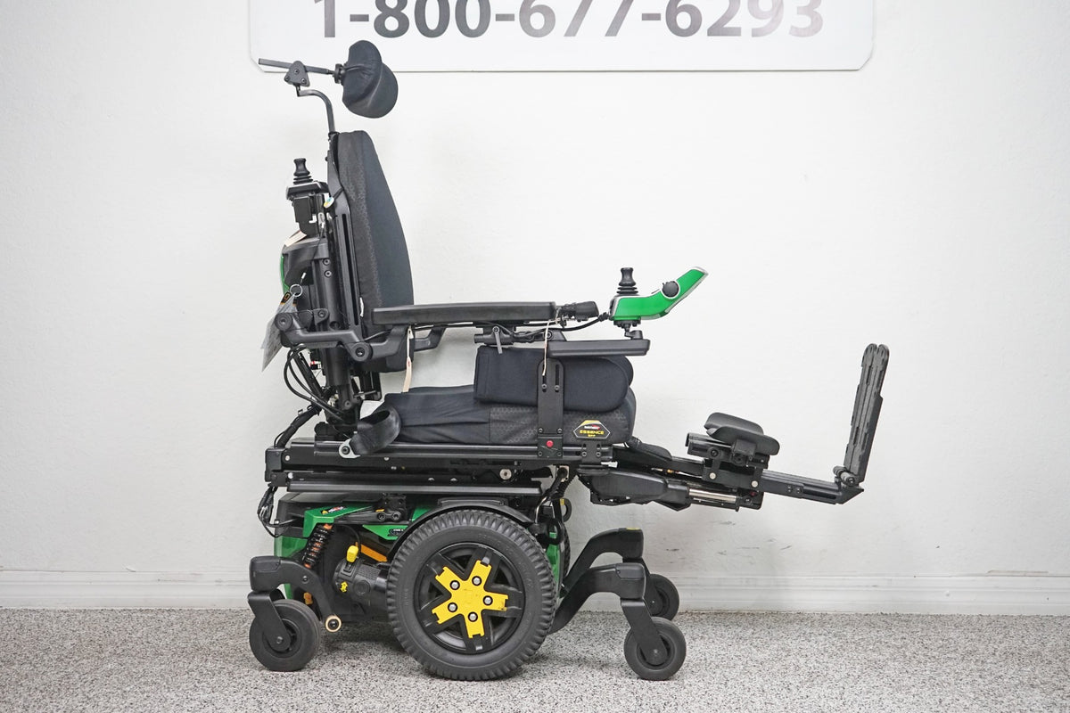 Quantum Edge 3 Stretto Power Wheelchair 12" iLevel Seat Lift, Tilt, Recline & Legs - 6035