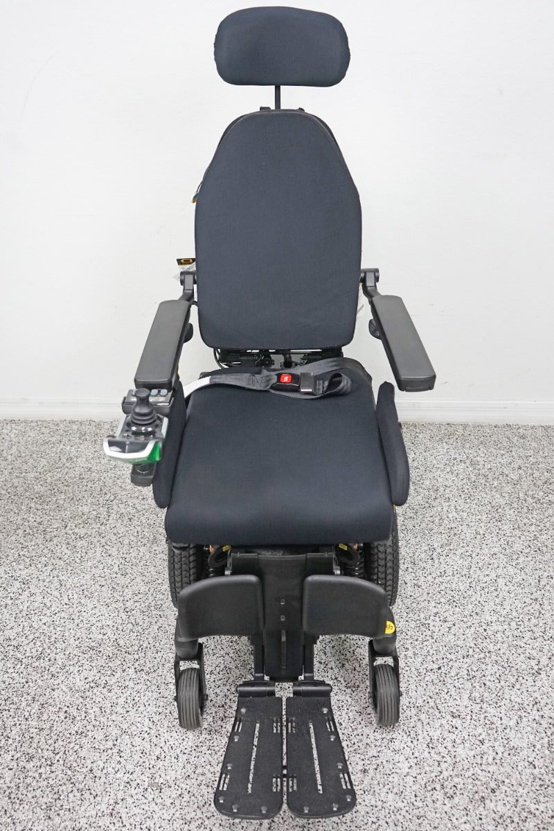 Quantum Edge 3 Stretto Power Wheelchair 12" iLevel Seat Lift, Tilt, Recline & Legs - 6035