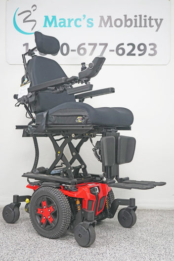 Quantum Edge 3 Power Wheelchair 12" iLevel Seat Lift, Tilt, Recline & Legs - 7810