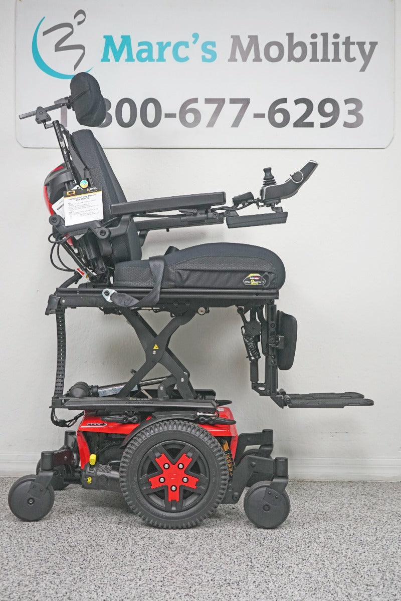 Quantum Edge 3 Power Wheelchair 12" iLevel Seat Lift, Tilt, Recline & Legs - 7810