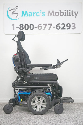 Quantum Q6 Edge 2.0 Power Wheelchair iLevel Seat Lift, Tilt, Recline & Legs - 7808