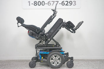 Quantum Q6 Edge 2.0 Power Wheelchair iLevel Seat Lift, Tilt, Recline & Legs - 7808