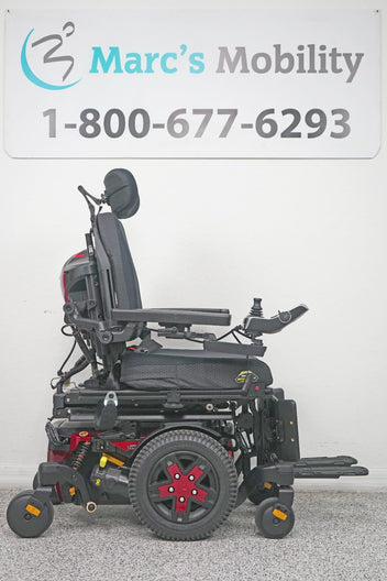 Quantum Edge 3 Stretto Power Wheelchair 12" iLevel Seat Lift, Tilt, Recline & Legs - 7890