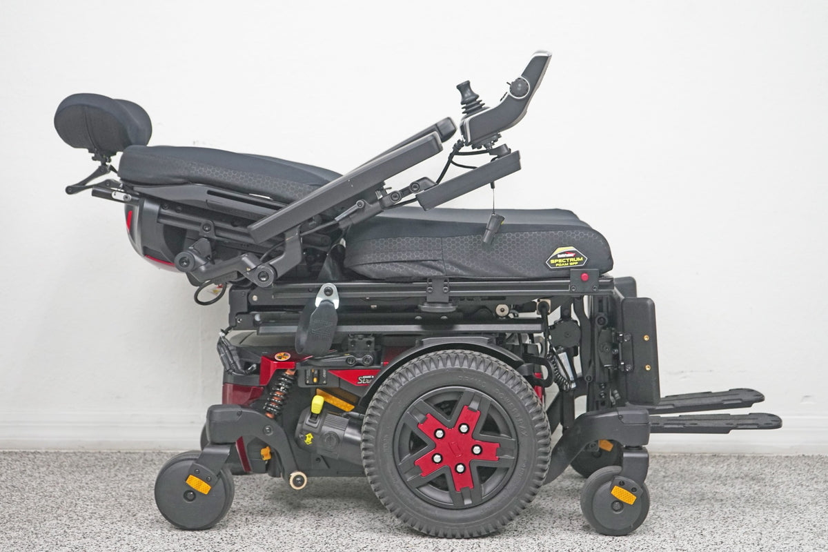 Quantum Edge 3 Stretto Power Wheelchair 12" iLevel Seat Lift, Tilt, Recline & Legs - 7890